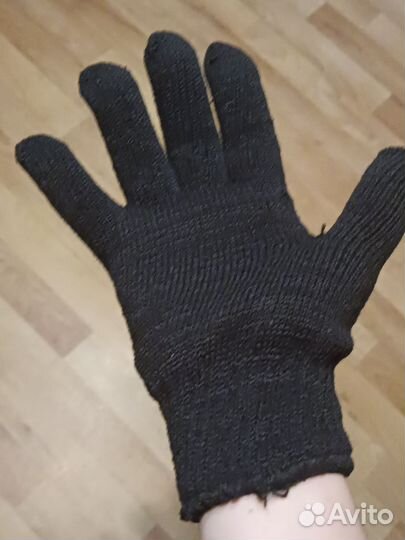 Перчатки зимние двойные