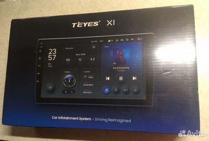 Магнитола android Teyes X1