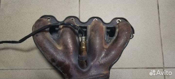 Chevrolet aveo т300 выпускной коллектор