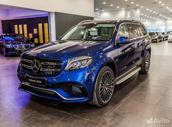 Бампер передний Mercedes GLS 166 63 AMG