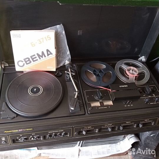 Романтика 201-1 музыкальный центр, рабочий