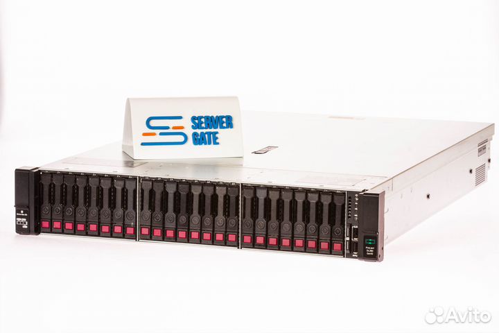Сервер HP DL380 Gen10 24SFF 2xGold 6226R 64GB