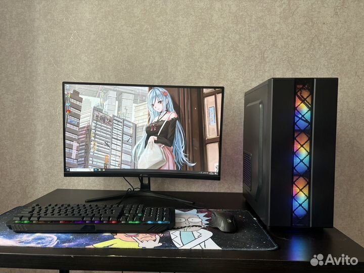 Игровой компьютер E5-2689/GTX 1050TI/16GB/8ядр/SSD