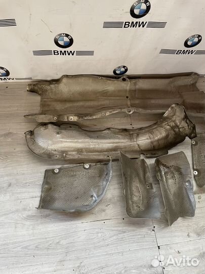 Теплоэкран/теплозащита днища BMW F06 N55B30A