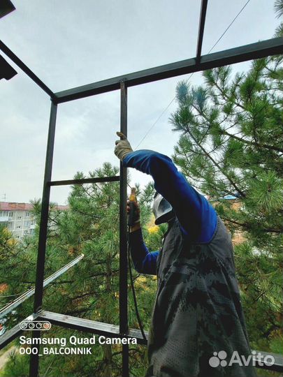 Остекление террас/Гарантия 5 лет