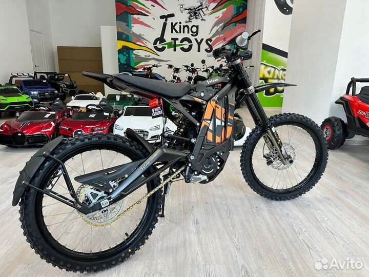 Электромотоцикл SUR-RON X Light 6000W 40Ah Black