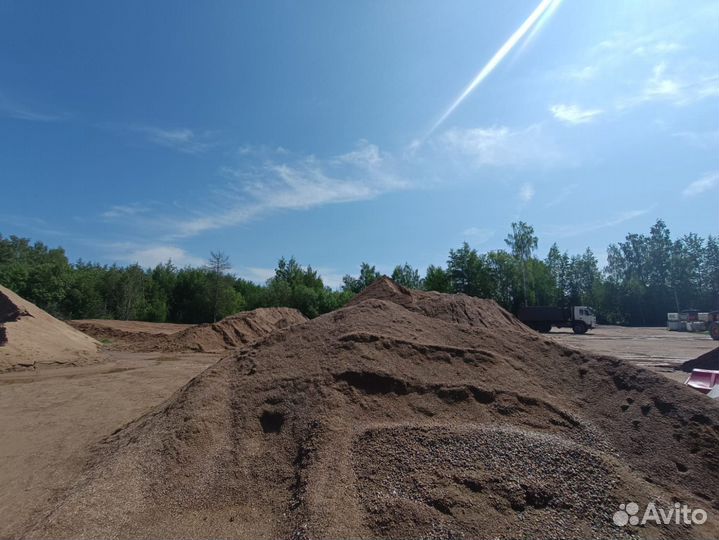 Щебень,Гравий,Песок