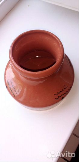 Ваза глиняная