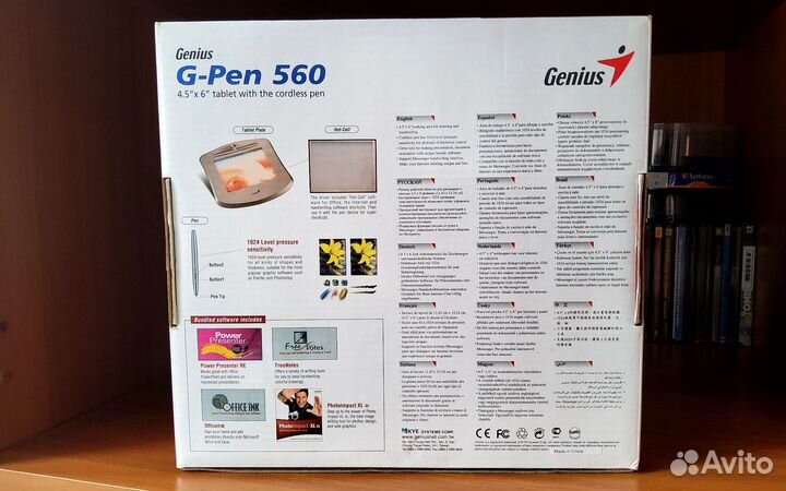 Графический планшет Genius G-Pen 560