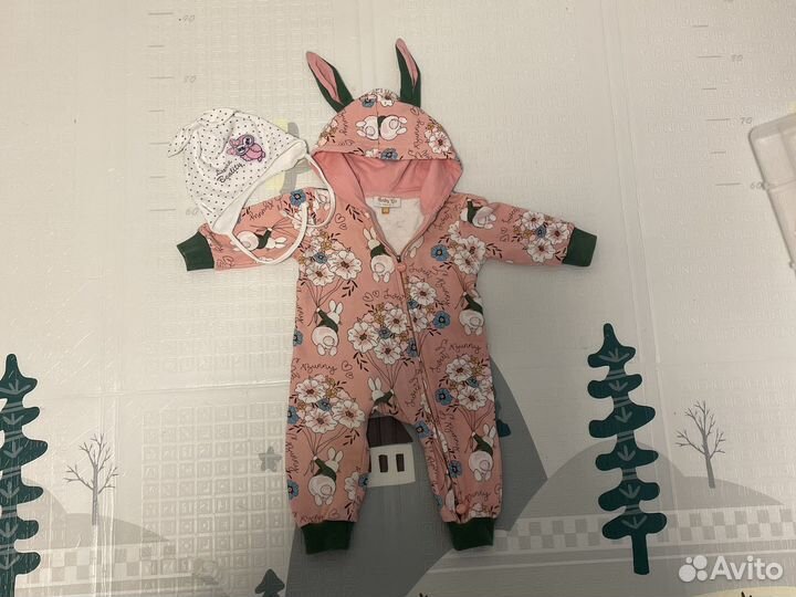 Вещи пакетом на девочку р68 (10 вещей)