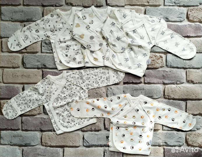 Распашонка- трансформер, кулир, 56 и 62