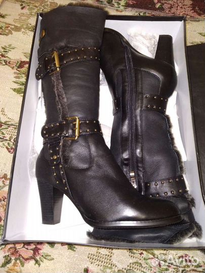 Сапоги натуральные зима (Новые)