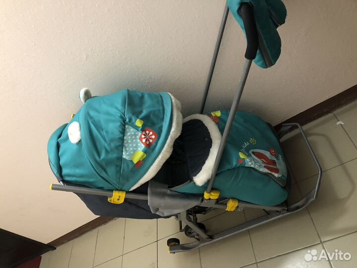 Санки коляска ника