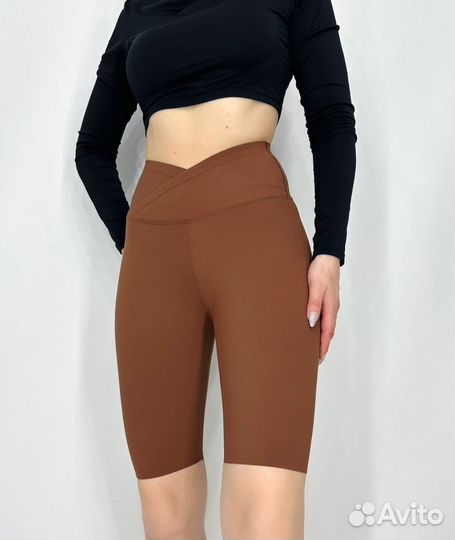 Велосипедки женские с высоким поясом