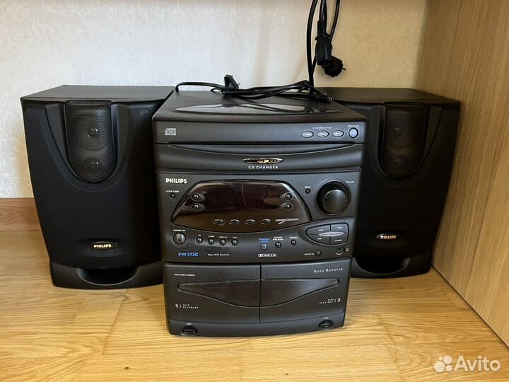 Музыкальный центр philips cd changer