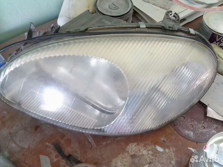 Фара левая на chevrolet lanos