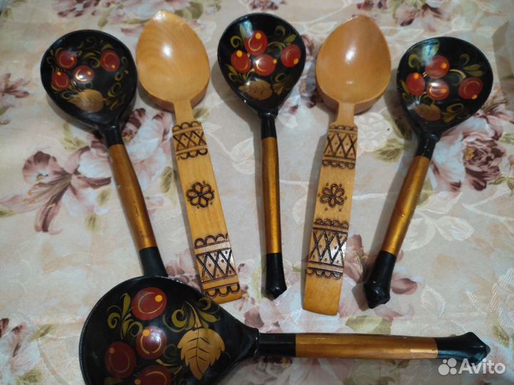 Деревянные ложки. Состояние отличное