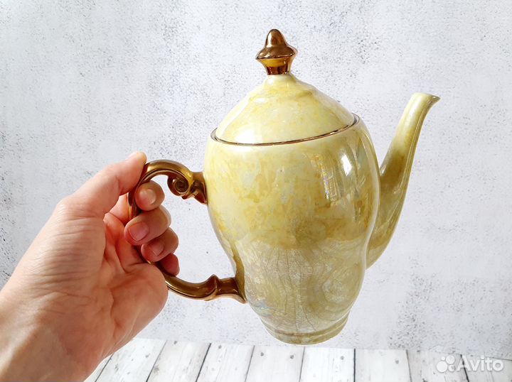 Кофейный сервиз польша wloclawek перламутр СССР