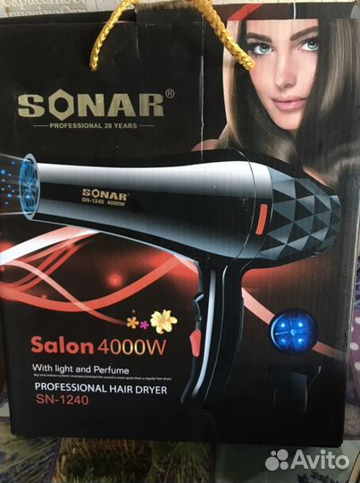 Фен для волос новый