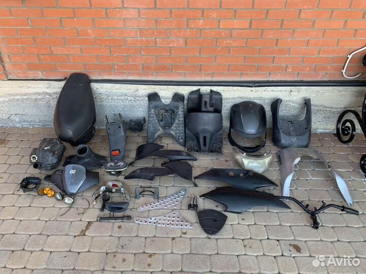 Полный разбор скутера Stels Skif, есть все