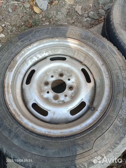 Диски с резиной бу r13