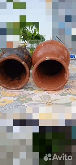 Глиняная крынка