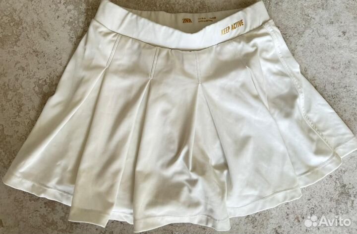 Теннисная юбка zara с шортами детская
