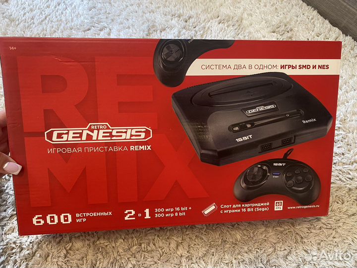 Remix Sega retro Genesis 600 игр
