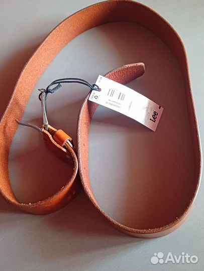 Мужской кожаный ремень Lee