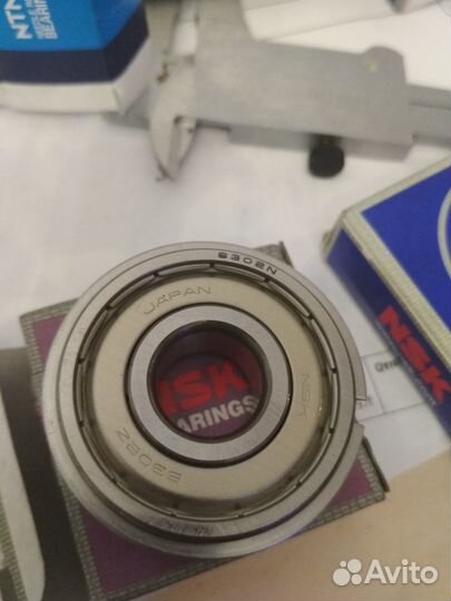 Подшипник NSK 6302zznr Япония со стопорным кольцом