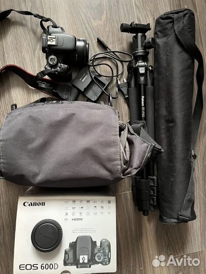 Фотоаппарат Canon eos 600d