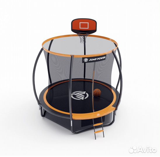 Батут Jump Power 8 ft, б/у