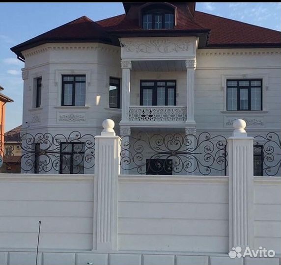 Фасады, облицовки кавказским камнем