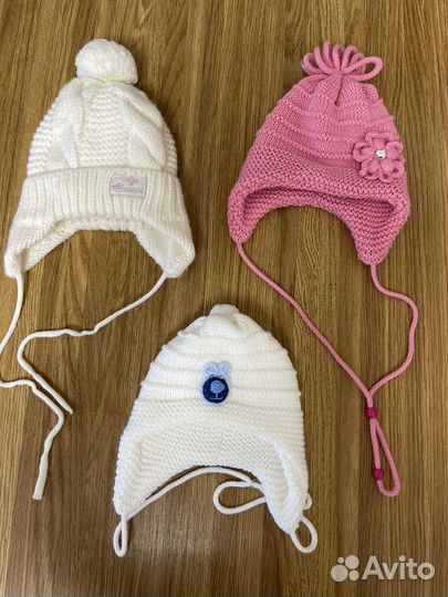 Шапка для девочки осень-зима