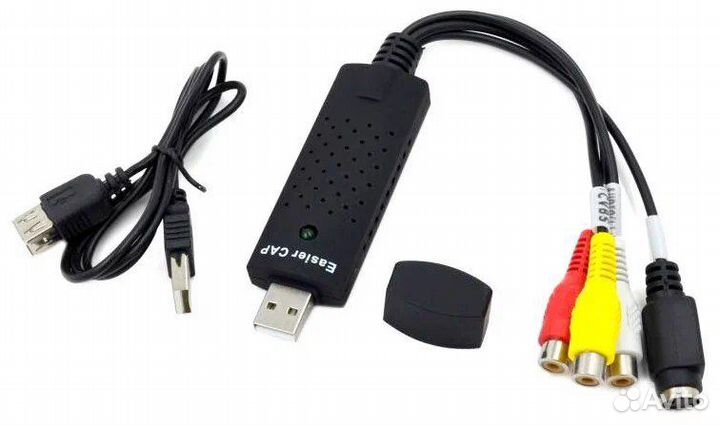 Устройство видеозахвата easycap USB 2.0 (Черный)