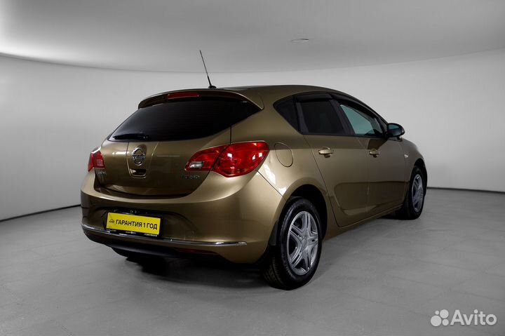 Opel Astra 1.4 AT, 2013, 212 567 км