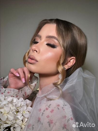 Макияж и укладка на дому