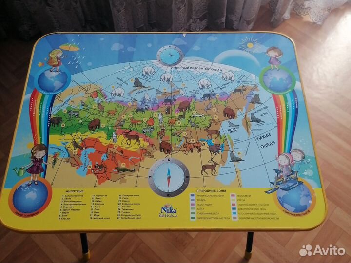 Детский стол и стул