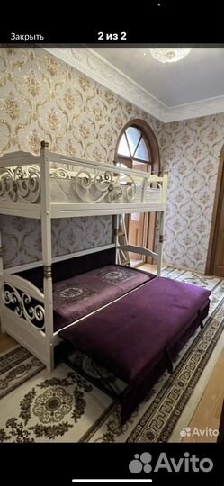 Двухярусная кровать бу