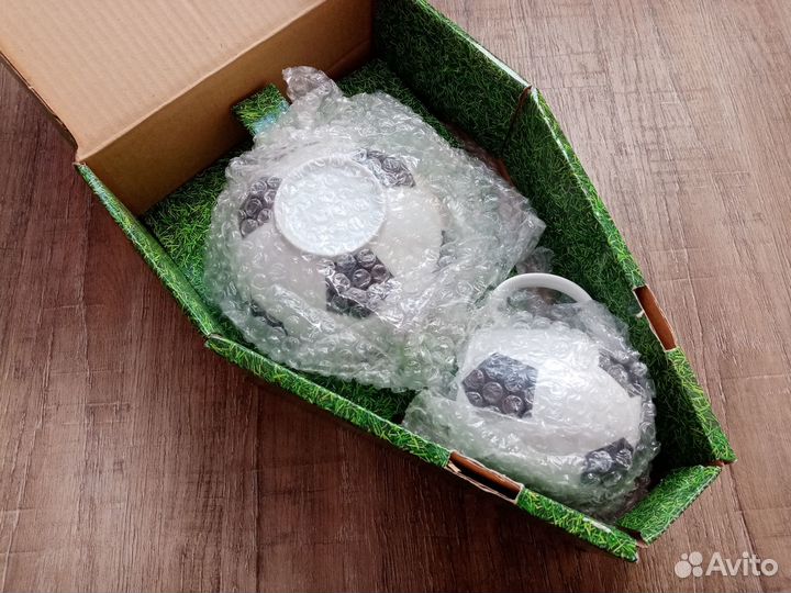 Подарочный набор посуды футболиста