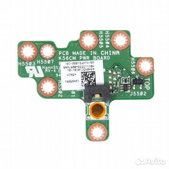 Кнопка включения Asus K56 S550 Apc