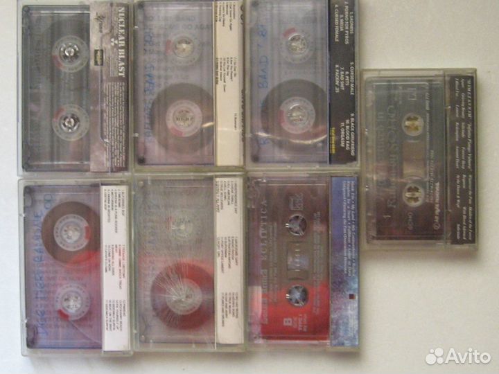 Аудио-кассета - terion, crematory, и др