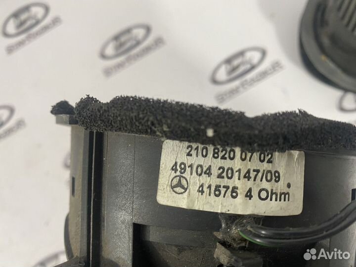 Динамики Mercedes w210