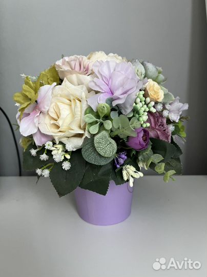 Букет из искусственных цветов
