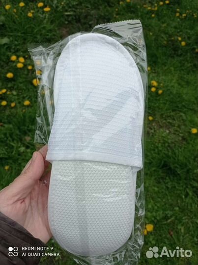 Тапочки одноразовые от 50шт для гостиниц