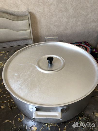 Кастрюля алюминиевая новая 13 литров