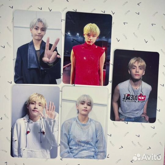 Карты Тэхена Bts Music Show