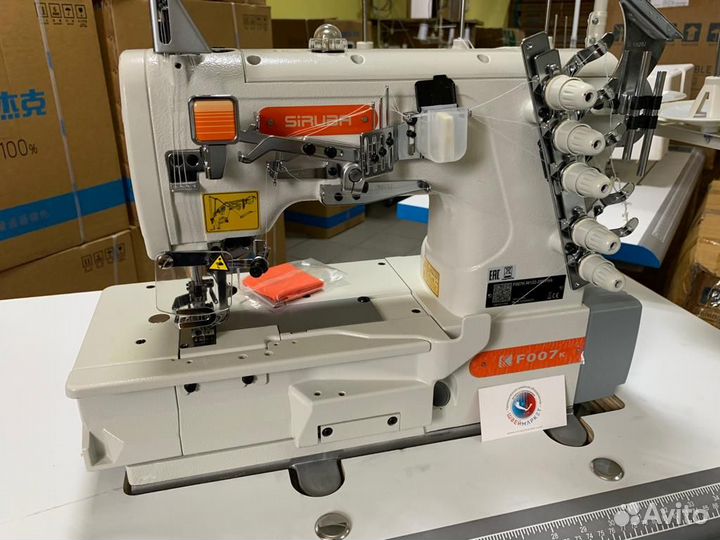 Плоскошовная распошивальная машина Siruba