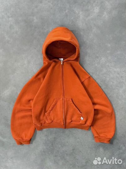 Зип худи Y2k orange