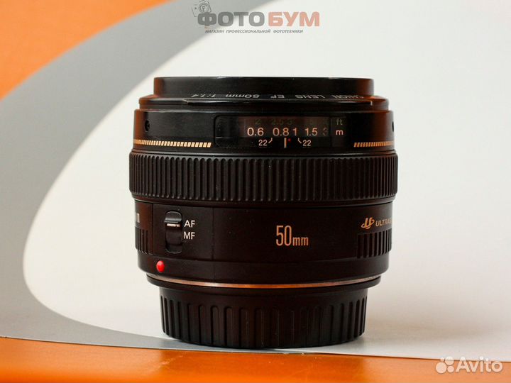 Объектив Canon EF 50mm f1.4 USM